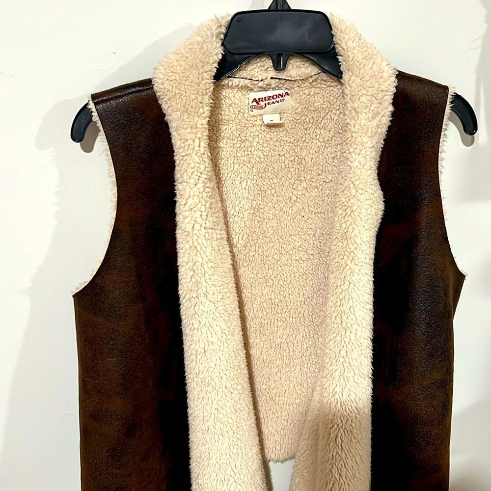 Vest, leather, no rips